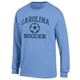 thumbnail image 2 of Men's Champion Carolina Blue North Carolina Tar Heels Soccer Icon Long Sleeve T-Shirt, 2 of 3