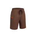 thumbnail image 2 of Lmnyox Mens Casual Shorts Loose Plain Elastic Waist Cotton Linen Shorts Vintage Summer Beach Shorts with Pocket, 2 of 6