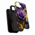 thumbnail image 3 of Valentine's Day Purple Rose Artistic Print Protective Case Compatible with iPhone 11/12/13/14/15/16 (Pro Max/Plus) Gift for Her Couples, 3 of 9