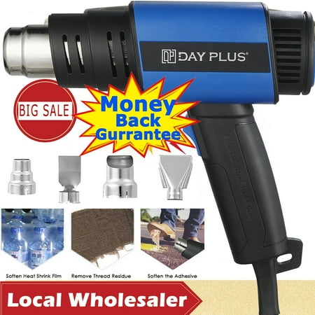 

Bowoshen Heat Gun Hot Air Gun 4 Nozzles Electric 2000W Dryer Shrink Paint Stripper UK[Heat Gun 3.0 (Digital control)]