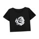 thumbnail image 5 of Camiseta corta de verano para mujer Yuyangstore L, 5 of 7