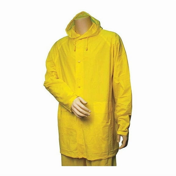 SST-80142 HOODED YELLOW RAIN SUIT
