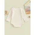 thumbnail image 4 of Faithtur Barboteuse Bébé Manches Longues Col Rond Imprimé Cowboy Vêtements pour Nourrisson, 4 of 9