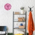thumbnail image 4 of GZHJMY Valentine's Day Star Wall Clock, Silent Non Ticking Battery Operated Round PVC Clock for Kitchen Office School Home Decorative, 4 of 7