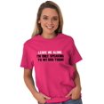 thumbnail image 3 of Leave Me Alone Only Speaking Dog Men's Graphic T Shirt Tees Brisco Brands S, 3 of 6