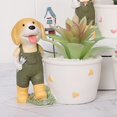 thumbnail image 3 of Resin Succulent Pot Small Planter for Office Desktop Decor Ornament B B, 3 of 10