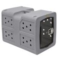 thumbnail image 1 of Dakota283 G3 High-Security Polyethylene Framed Door Kennel, Large, Dark Granite, 1 of 4