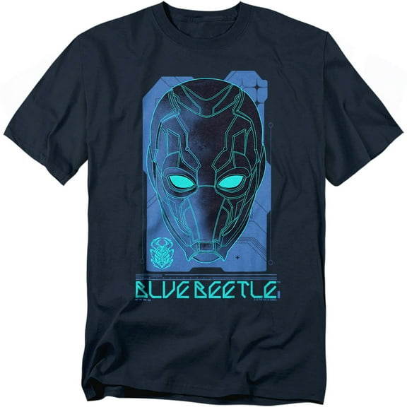 Blue Beetle (2023) T-Shirt Large Mask Unisex Graphic Tee For Men & Women