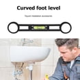 thumbnail image 3 of Herramientas de rango válvula de agua mixta pie curvado nivel de Ehuebsd pie curvado grifo de baño herramientas de rango de giro accesorios de grifo, 3 of 9