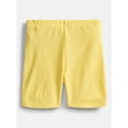 thumbnail image 4 of Wonder Nation Toddler Girls Essential Bike Shorts, 3-Pack, Sizes 18M-5T, 4 of 4