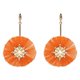 thumbnail image 1 of Accesorio de joyería de decoración de pendientes colgantes de borla de personalidad simple de moda para mujer (naranja), 1 of 2