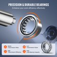 thumbnail image 4 of STAWAY Alimentation Électrique en Z pour Machine à Laminer - Couple de 450 Pouces, Vitesse Réglable de 0 à 200 Tr/min, Compatible avec Bridgeport et Plus, 4 of 8