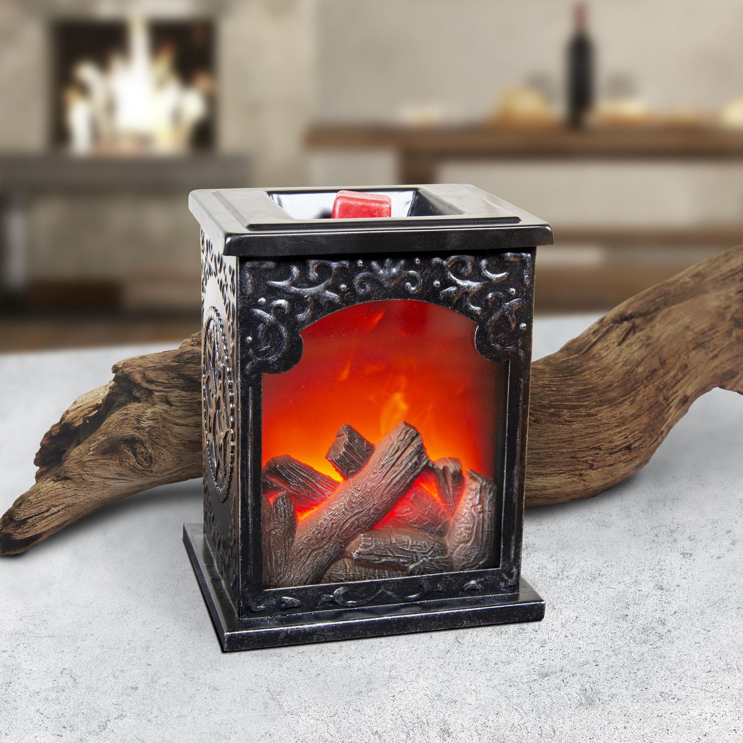 ScentSationals Hotplate Warmer - Fireplace, Hot Plate Wax Warmer