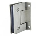 thumbnail image 2 of Bisagra de puerta de vidrio NikouMX acero inoxidable 90 grados soporte de pared, 2 of 8