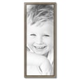 thumbnail image 2 of ArtToFrames 15" x 38" Silver Picture Frame, 15x38 inch Silver Wood Poster Frame (WOM-5023), 2 of 7