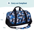 thumbnail image 5 of Wildkin Kids Overnighter Duffel Bag for Boys & Girls, Features Two Carrying Handles and Removable Padded Shoulder Strap, BPA & Phthalate Free (Blue Camo), 5 of 7