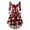 Red, variant on Odeerbi Christmas Dresses for Women 2025 Vintage Swing Prom Party Dresses Collar Red Plaid Draped Fishtail V Neck Dresses