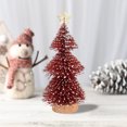thumbnail image 4 of VANLOFE 21CM/8.3in Small Christmas Trees Tabletop Ornament Mini Artificial Christmas Trees Decor Merry Christmas, 4 of 8