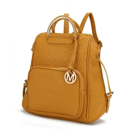 MKF Collection Torra Milan .M. Signature Trendy Backpack By Mia K