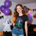 thumbnail image 3 of Halloween ghost shirt women's funny t-shirt horror season Halloween short sleeve t-shirt, 3 of 8