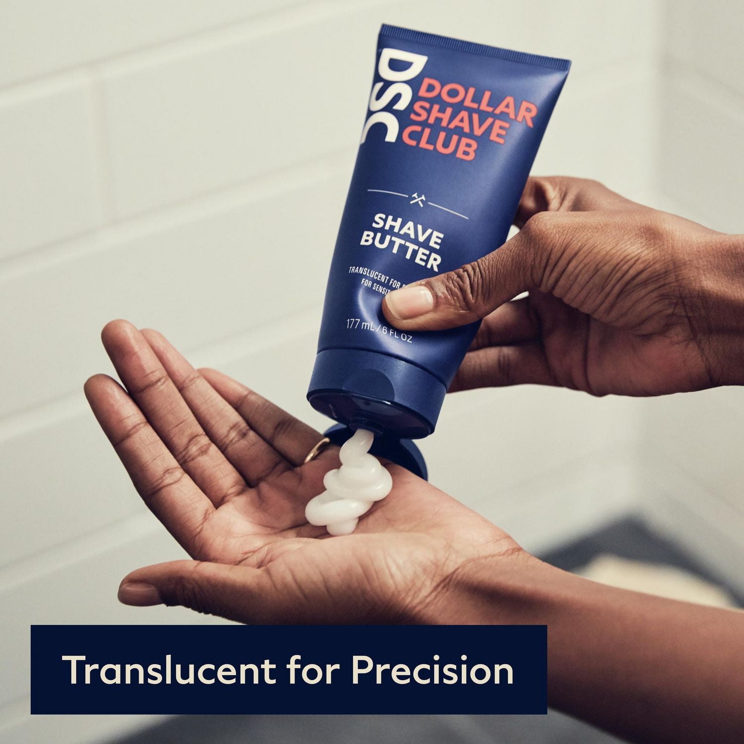 Beurre de rasage translucide Dollar Shave Club pour un rasage précis 177ml Beurre de rasage