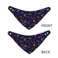 thumbnail image 3 of Naloa Games Dog Bandana Large and Small-Dog Scarf Bib Handkerchief Accessories for Dogs and Cats(S-L)-Medium, 3 of 5