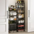 thumbnail image 2 of Furinno Wayar 5-Tier Metal Storage Shelf Rack, 17 x 12 x 48, Black, 2 of 5