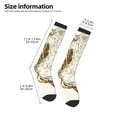 thumbnail image 4 of Fotbe Cow print Women's Men's Novelty Crew Socks Cotton Socks Knee High Socks for Walking,Running,Nurses,Pregnancy, 4 of 8