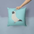 thumbnail image 2 of Carolines Treasures BB8126PW1414 Nun Pigeon Blue Check Fabric Decorative Pillow, 14 x 14 in., 2 of 4