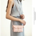 thumbnail image 3 of Kitandove 1Pack Pink Satchel Fancy Purse For Girls Pu Leather Wear Resistance 17.0x3.0x12.0In, 3 of 8