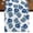 White, variant on Navy Blue Flowers Burlap Cotton Table Runner 13x90 Inches Long, Sky Blue Summer Rustic Wood Grain Farmhouse Table Runners, Outdoor Dining Table Decor for Baby Shower/Party/Wedding