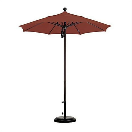 7.5 ft. Aluminum & Fiberglass  Sunflower Yellow Umbrella