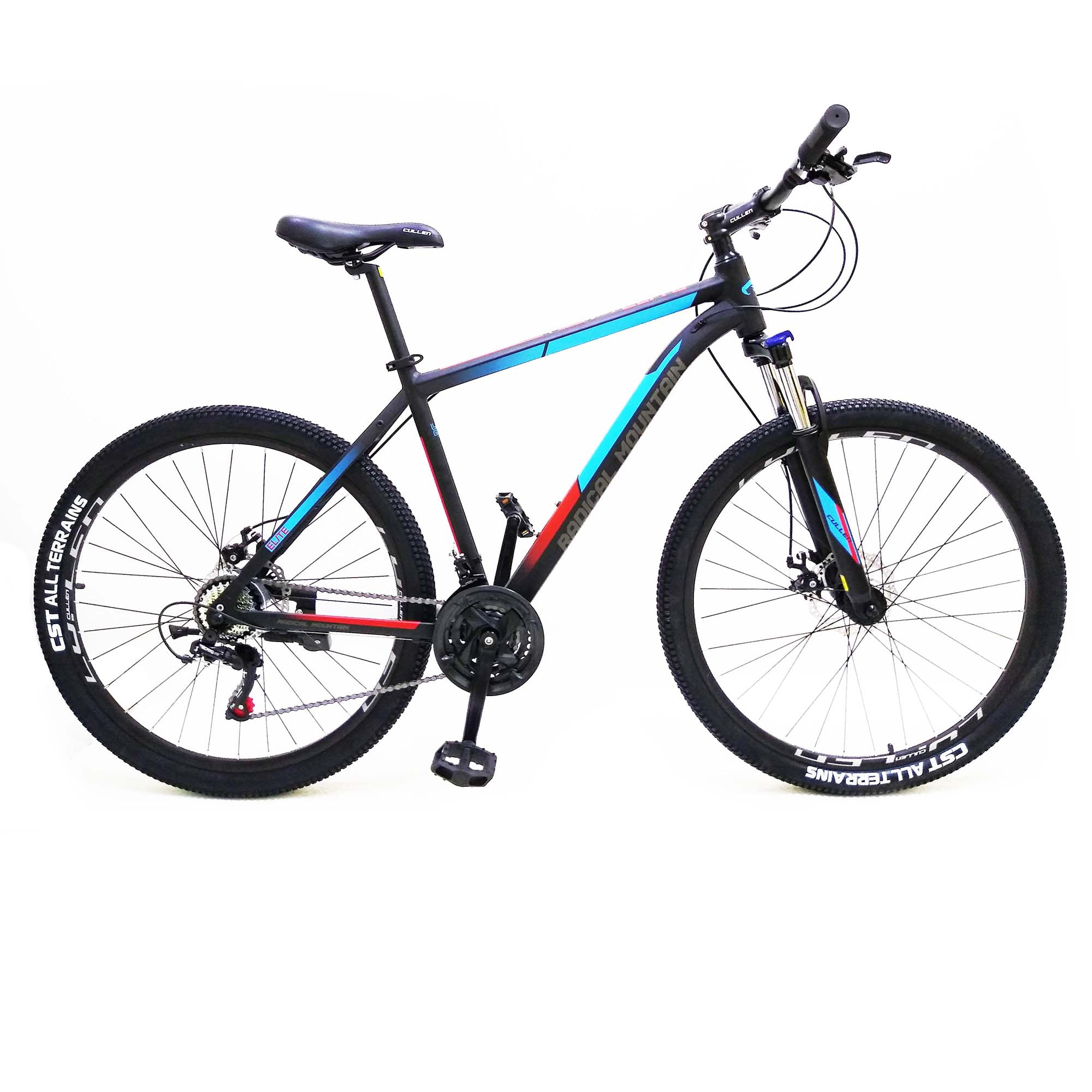 Bicicleta 27.5 Elite Negra/Azul