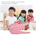 thumbnail image 2 of KW-trio Stapler Hand-held Mini Safe Stapler for Office 7 Sheets Capacity,Pink, 2 of 6