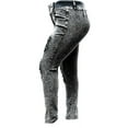 thumbnail image 4 of Jack David Women's Plus Size Stretch Distressed Ripped Skinny Denim Jeans Pants, 4 of 4