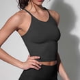 thumbnail image 2 of HAPIMO Women's Summer Tank Tops O-Neck Blouse Sleeveless Shirts for Girls Solid Color Print Tops Casual Slim Fit Camis Daily Basic Camisole Sales Black, 2 of 4