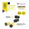 thumbnail image 2 of Kit Cepillos Nylon Para Vaporizador KARCHER KARCHER Sc1 Sc2 Sc3, 2 of 2