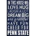 thumbnail image 5 of Stanford Cardinal 11" x 19" In This House Sign, 5 of 7