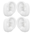 thumbnail image 4 of Soft Silicone Body Part Model For Body Piercing Training And Jewelry Exhibition White Color 2 Pairs, 4 of 5