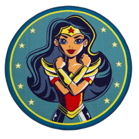 DC Super Hero Girls Soft Area Rug with Non-Slip Backing by Delta (Best Private Schools In Dc Area)