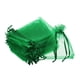 thumbnail image 1 of 100 piezas de bolsas de organza de 3x4 pulgadas, bolsas de favor con cordón, bolsa de malla verde oscuro, 1 of 7