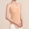 thumbnail image 6 of IUYRTFE Women's Sleeveless Round Neck Tank Top Stretch Fitted Basic Camisole for Layering and Daily Wear, 6 of 7