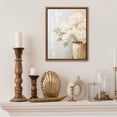 thumbnail image 4 of Cuadro mural KBKBART, lienzo vintage con hortensias blancas, 30 x 40 cm, 4 of 5