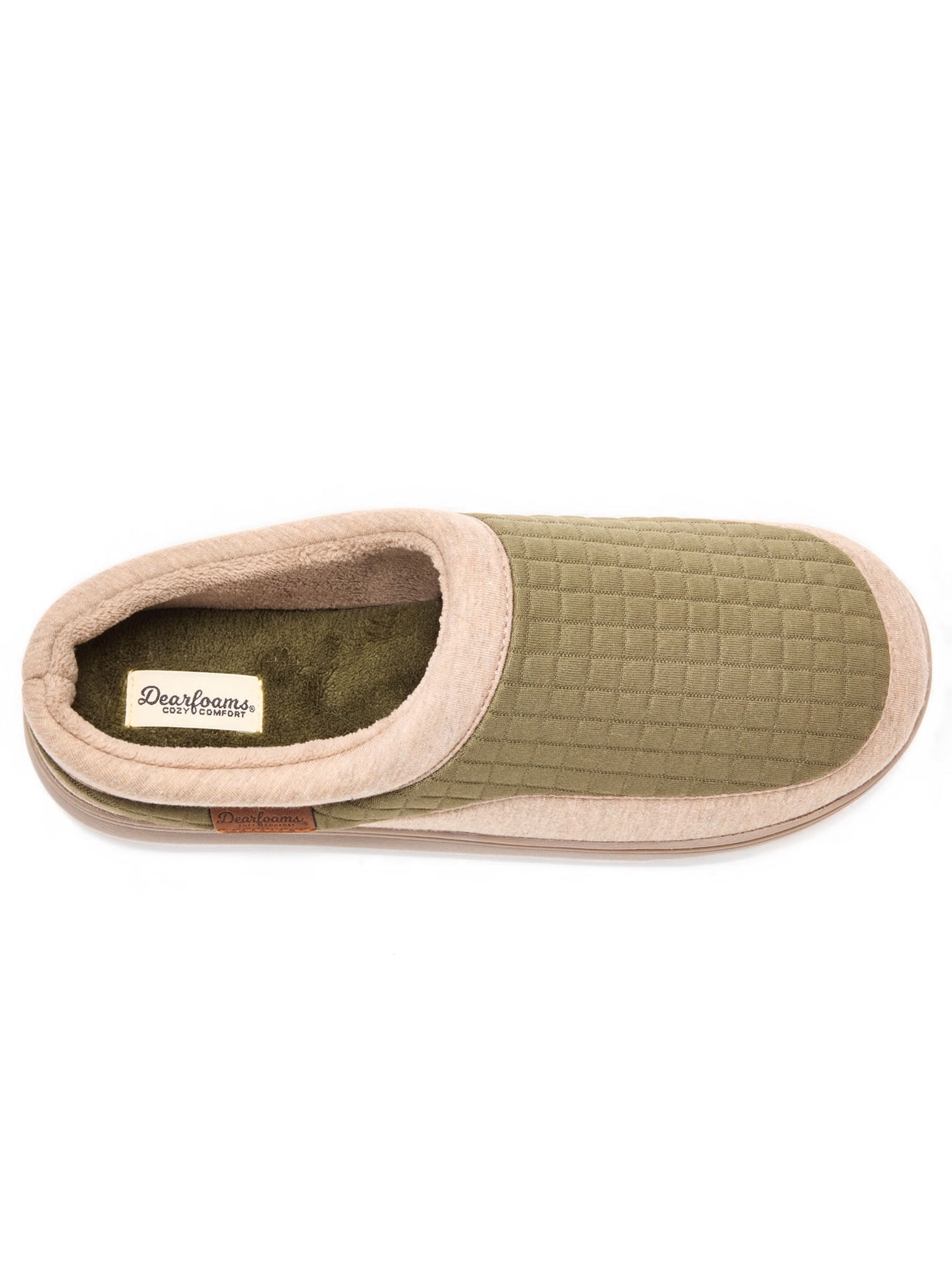 Dearfoams Cozy Comfort Men's Lounge Clog Slipper