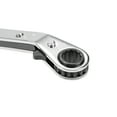 thumbnail image 4 of Uxcell 3/8'' x 7/16'' Double Box End Reversible Ratcheting Wrench Carbon Steel Silver Tone 1pcs, 4 of 5