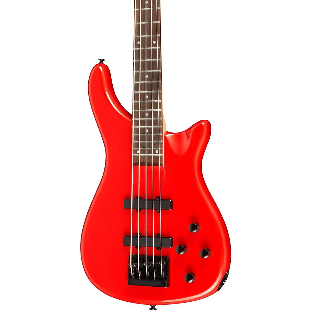 Rogue LX205B Fretted 5-String Series III Bass Guitars Candy Apple Red