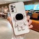 thumbnail image 1 of Samsung Galaxy M54 M14 M52 5G M23 M53 Brillante A Prueba De Golpes Funda De Astronauta Soporte Bordes Rectos Carcasa Elegante Cubierta, 1 of 3