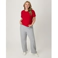 thumbnail image 2 of Hanes EcoSmart Women's Fleece Sweatpants with Open Bottom Legs, 30.5", 2 of 10
