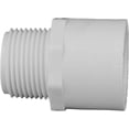 thumbnail image 4 of Charlotte Pipe PVC 02109C 1000HA Schedule 40 PVC MIP Adapter, 1 In., 10-Pk. - Quantity 1, 4 of 6