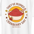 thumbnail image 3 of Friends - They've Ruined Cranberry Day - Women's Short Sleeve Graphic T-Shirt, 3 of 5
